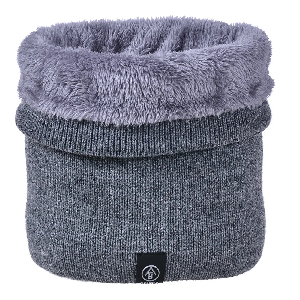 Muži ženy neckwarmer snood také a čepice 2v1 sada zima teplý outdoorové šála a kulich sněžit lyže bruslení cyklistika čepice