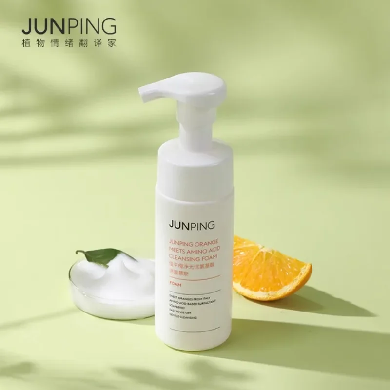 Junping Great Demon Amino Acid Facial Cleanser Gentle Cleansing Foam Mousse Moisturizing Skin Care Original Products Rare Beauty