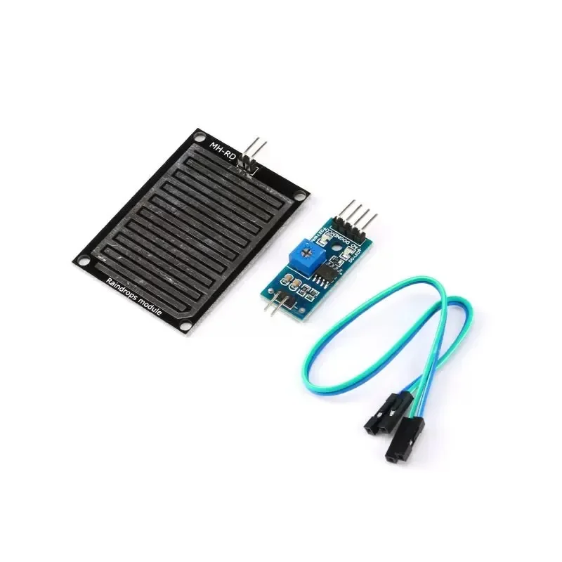 2pcs Raindrop Rain Sensing Leaf Surface Sensor High Sensitivity Weather Module