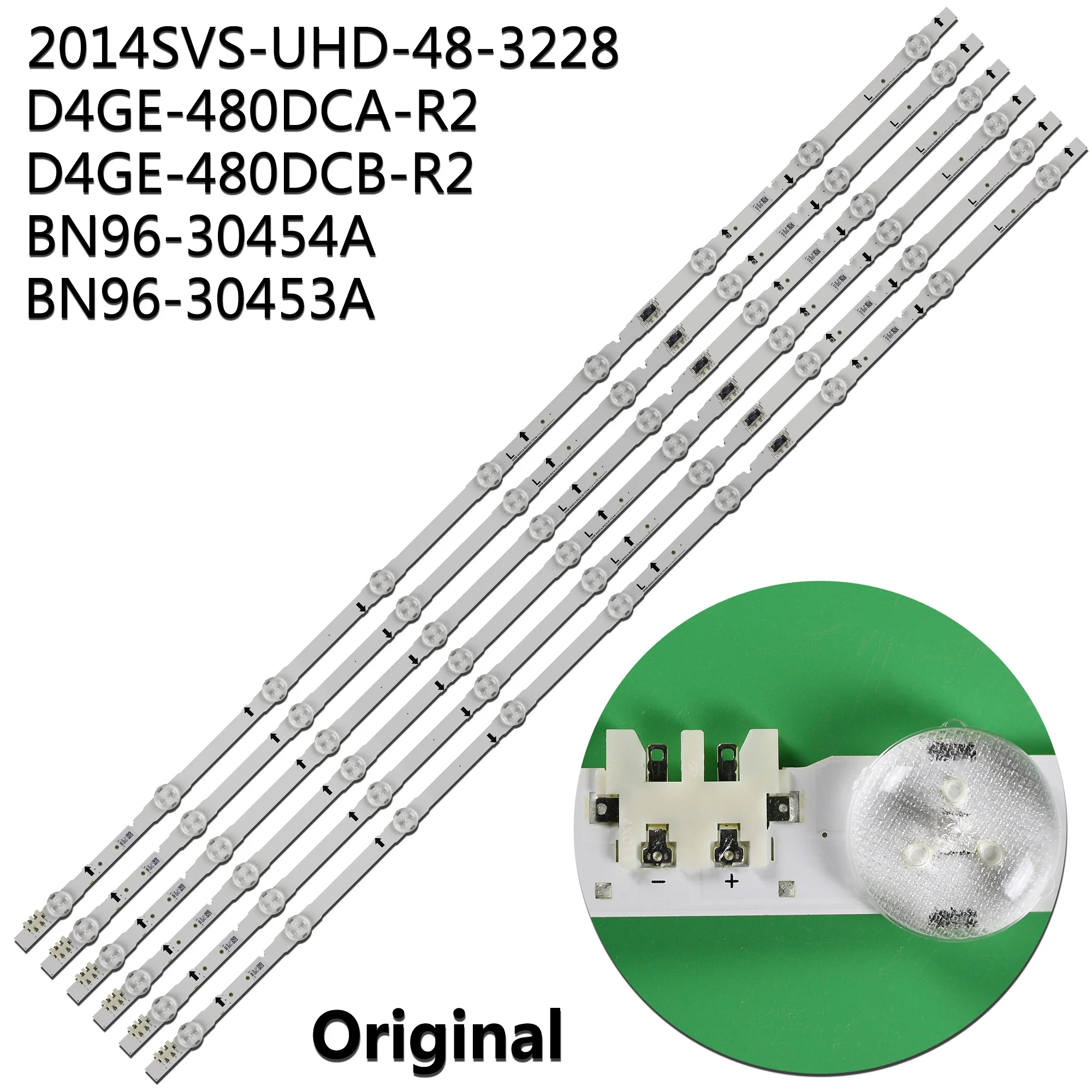 LED Bar For UE48H6650SL UE48H6670ST UE48H6670SL UE48H6670SZ UE48H6750 UN48H6570 UE48H6650AT UE48J5510AK UE48J5100AR UE48J5300AJ