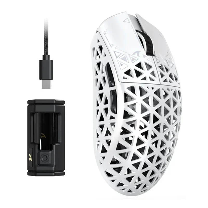 ATTACK SHARK, R5 Ultra, Mouse, PAW3950, Wireless, Gaming, RGB, Tri-Mode