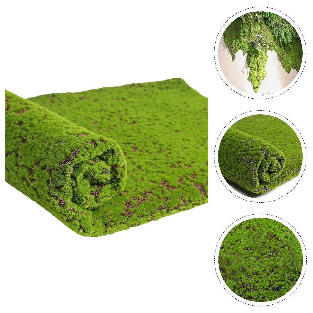 

Artificial Moss Simulation Fake Lawn Durable Micro Landscape Accessory Mini Garden Decorative Turf Moss Artificial Lawn