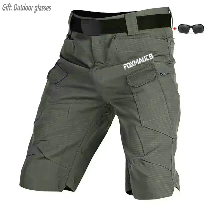 

FOXMAUCB Hiking Shorts Man Mtb Bike Enduro Short Pants Mountain Bicycle Downhill Shorts Motorcycles Racing Riding Trouser 2025