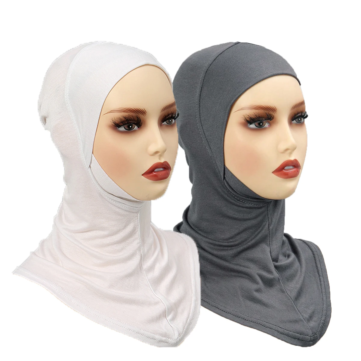 Ramadan Islamic Muslim Underscarf para Mulheres, Lenços de Cabeça, Turbantes Cabeça, Véu Hijab, Chapéu Bonés, Xale