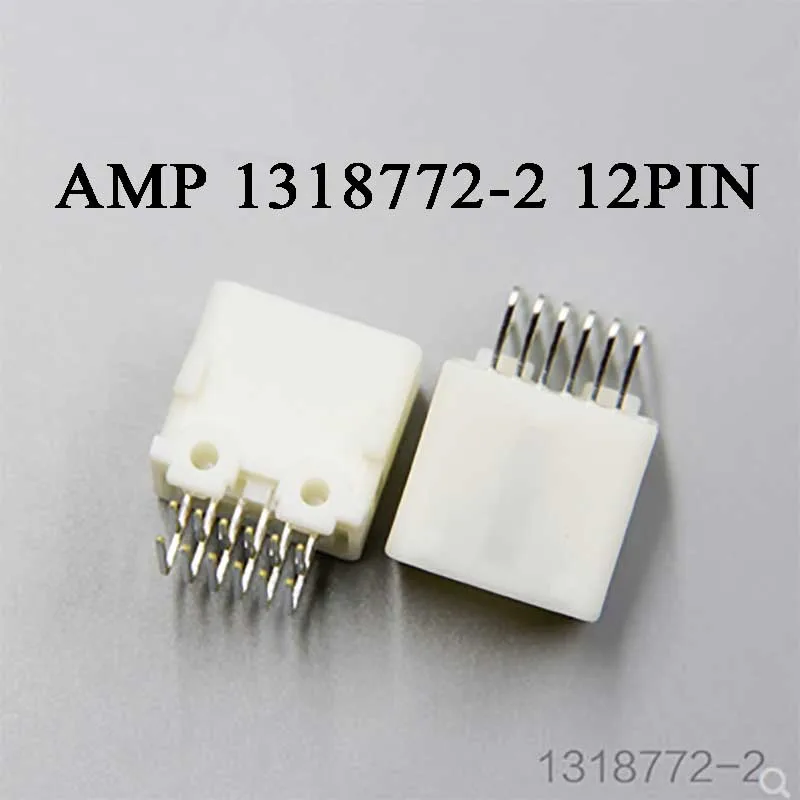 5Pcs AMP 1318772-2 1318772 12PIN Header 2.2 Pitch Automotive Connector In Stock Wholesale