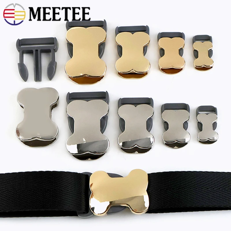 

2/5/10Pcs 10-25mm Metal Buckle for Backpack Dog Collar Bag Closure Release Clasp Waistband Belts Hooks DIY Sewing Accessories