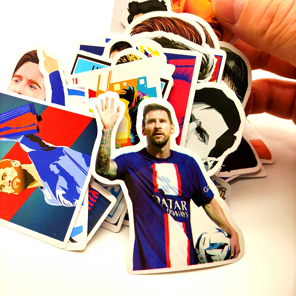 100 Kinds Messi Expression Stickers Vinyl Decal Waterproof Gift Luggage Bicycle Phone Laptop Notebook Car Stickers No Repeat