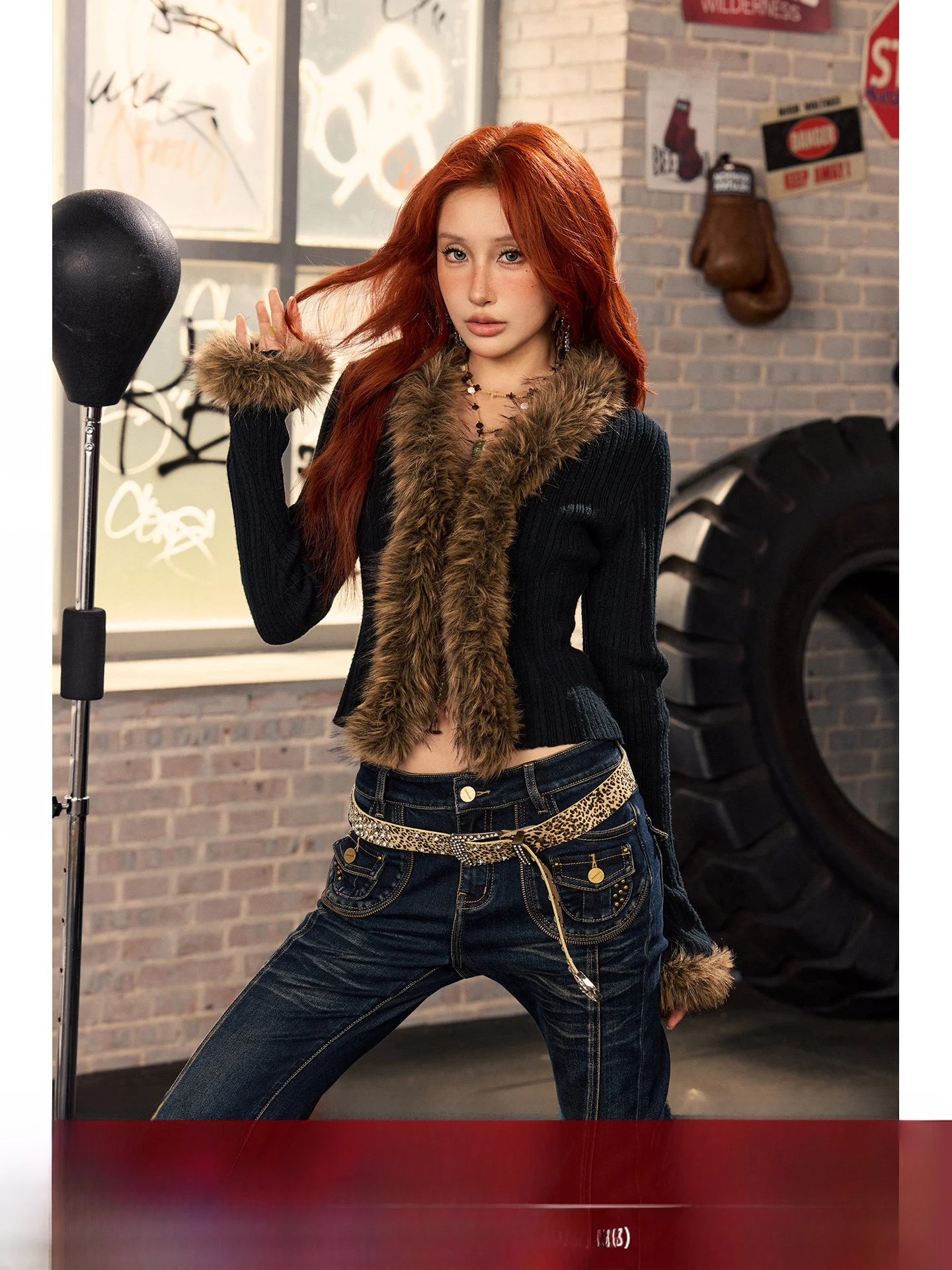 

BeerBro Violent Beau Autumn Winter Slim Fit Color Blo Patchwork Cardigan Sweater Jaet Street Sle Long Sve V Ne S...