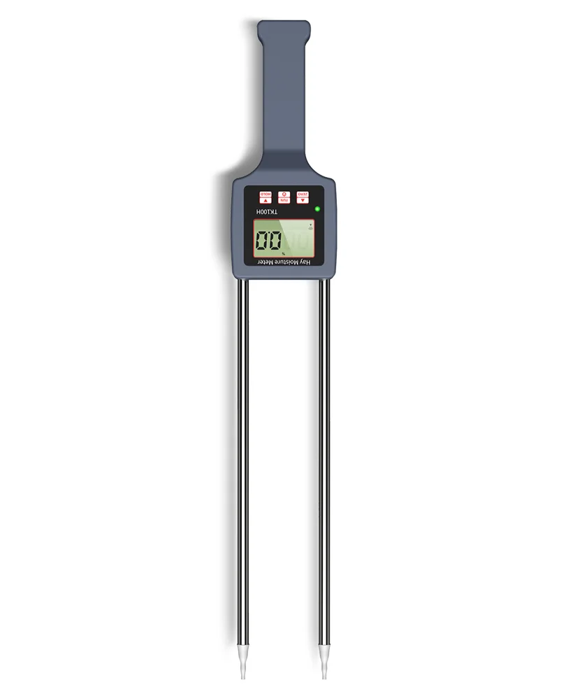 GOYOJO Digital Moisture Tester for Forage and Alfalfa Accurate LED Warning Temperature Compensation with Probe