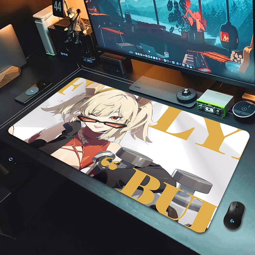 Zenless Zone Zero Mouse Pad Large Game Rubber Locking Edge Keyboard Mat ZZZ Ellen Zhu Yuan Miyabi Nicole Jane Yanagi Anby Lycaon