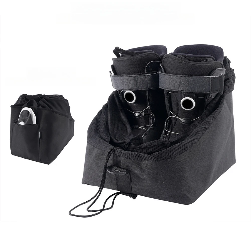 

Дышащая сумка для лыжных ботинок большой емкости с несколькими вариантами переноски Карман на молнии для перчаток и мелких предметов