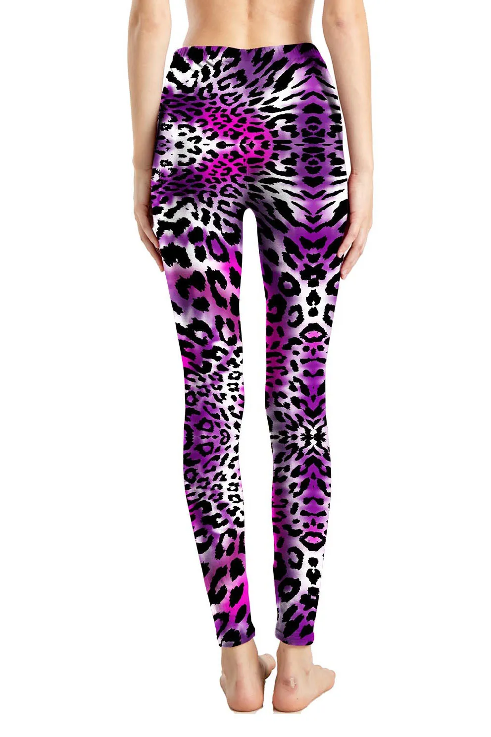 Leopard Leggings Printed High Waist Wildthing Leopard Elasticity Pants Soft Trousers For Women Workout Tights Fitness Outfits