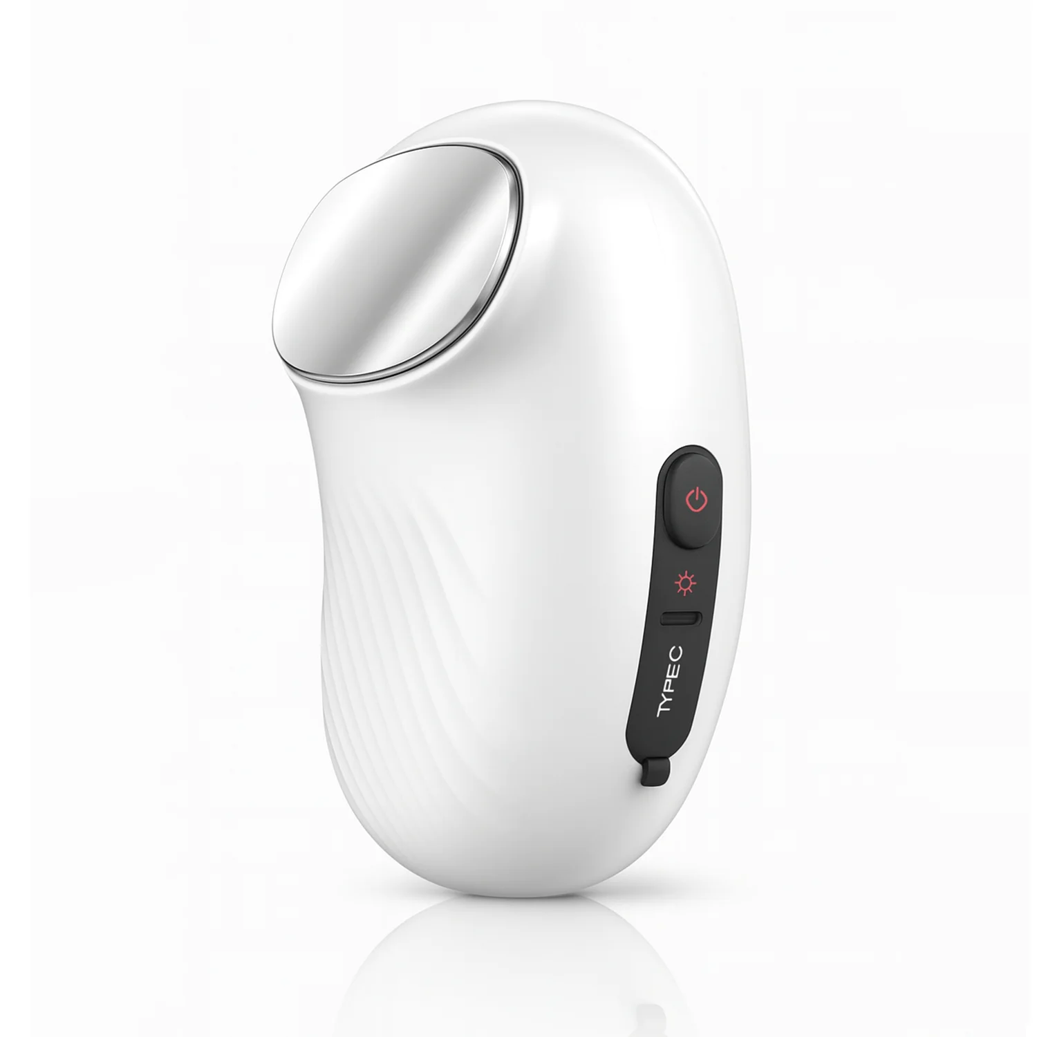 Hot Cold Facial Massager Vibration Beauty Instrument RF Facial Device Handheld Skin Care Machine USB Rechargeable Home Use
