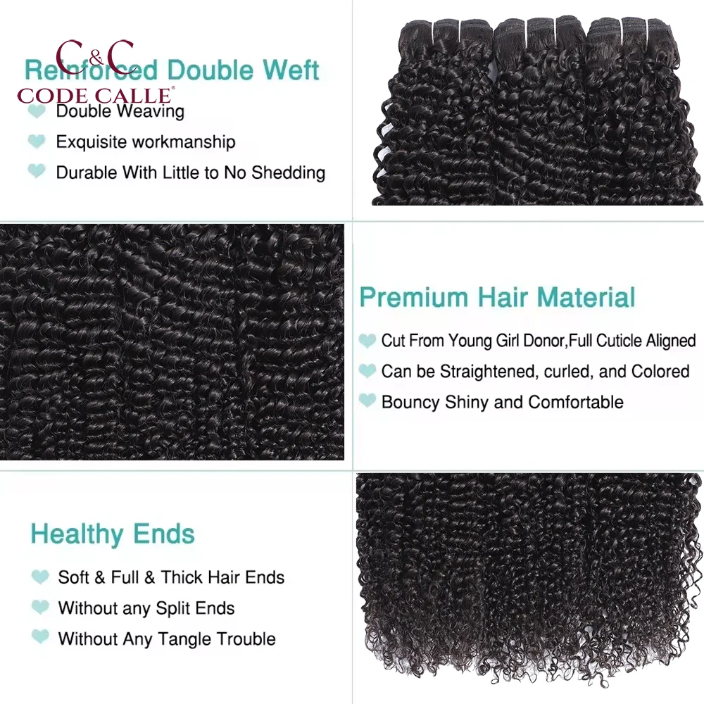 Pacotes encaracolados de cabelo humano natural cor preta 12a grau pacotes de cabelo humano brasileiro cabelo virgem 3 pacotes kinky encaracolado pacotes