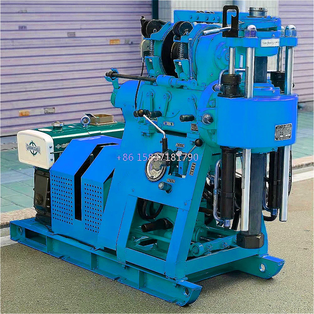 180m High Speed Hydraulic Core Drilling Rig Machine Mud Pump Drilling Sampling 150 Meters Deep Water Well Drill Rig Machinery