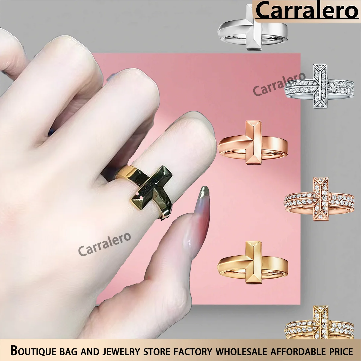 

Limited Offer! Hot - Selling French - Style Heart Rings - Glamorous for Banquets, Perfect Gift Sets