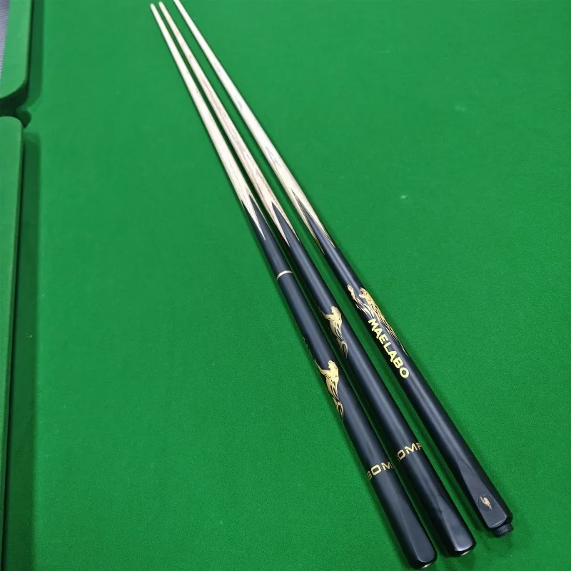 

Professional Pool Cue Small Tip Maple Shaft Jointed Billiard Cue Clubhouse Tournament Break Shot Accessories Snooker