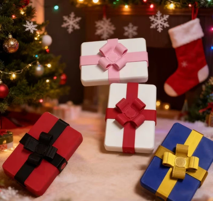1pc 3D Printed Surprise Gift Box, Fun Blind Box Toy, Festive Present Small Gift Box, Decorative Desktop Ornament for Gift Giving view 2