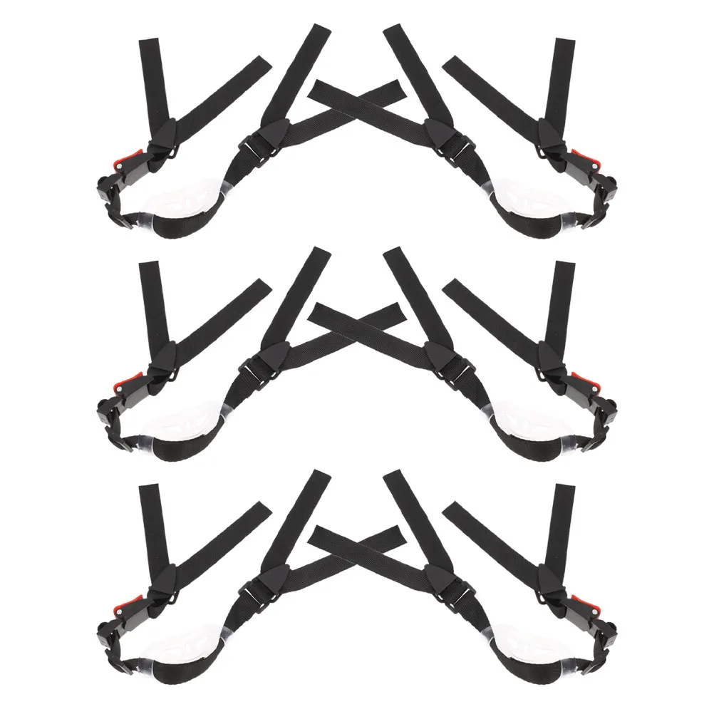 

6Pcs Safety Chin Straps Adjustable Universal Hard Hat Accessories Uv Resistant Durable Comfortable Fit Quick Adjustment