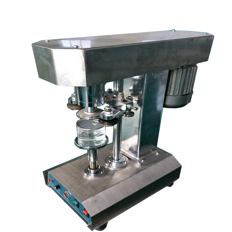 Manual Canning Closing Seamer Semi Automatic Sealing Machine For Tin Soda Beer Pop Can