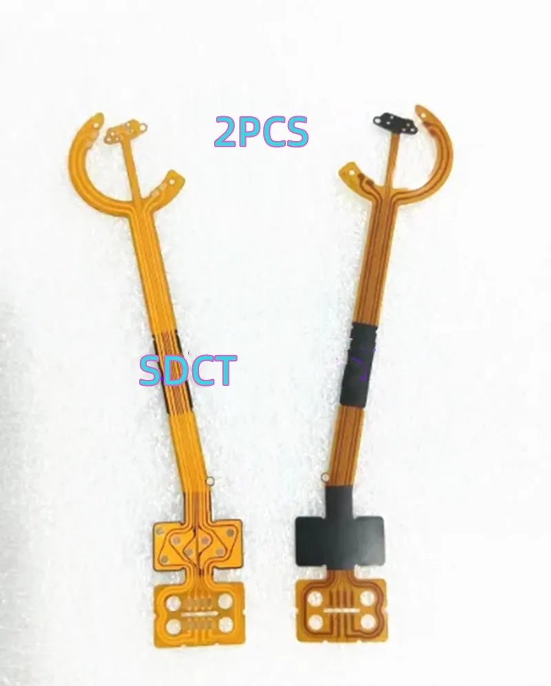 2PCS NEW TVS Lens Shutter Flex Cable For CONTAX TVS/ TVS2 II / TVS3 III Repair Part COPAL AEL-1011 For Film Camera