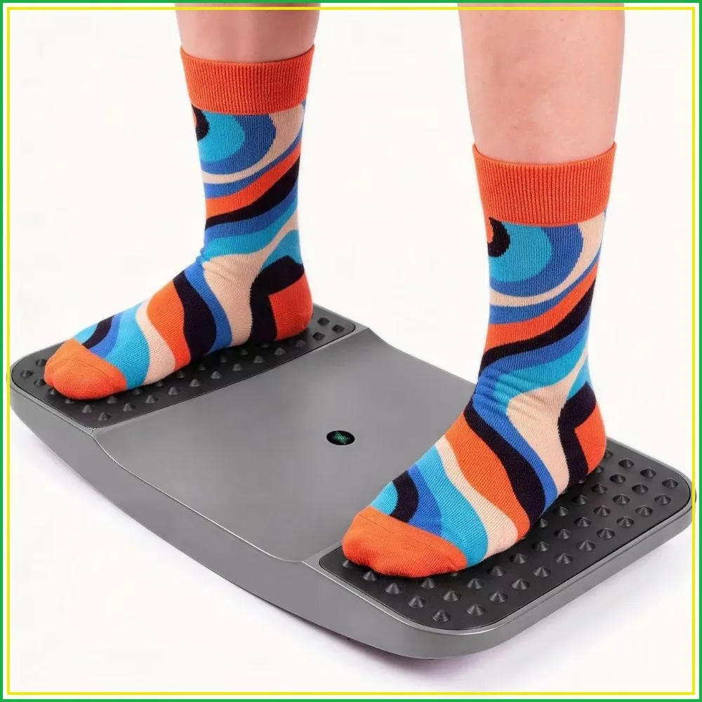 

Standing Desk Balance Board - High-Rebound Comfort Core Wiggle Board for Active Standing - Lateral Tilt Exercise Board for Office Work - 220 lbs