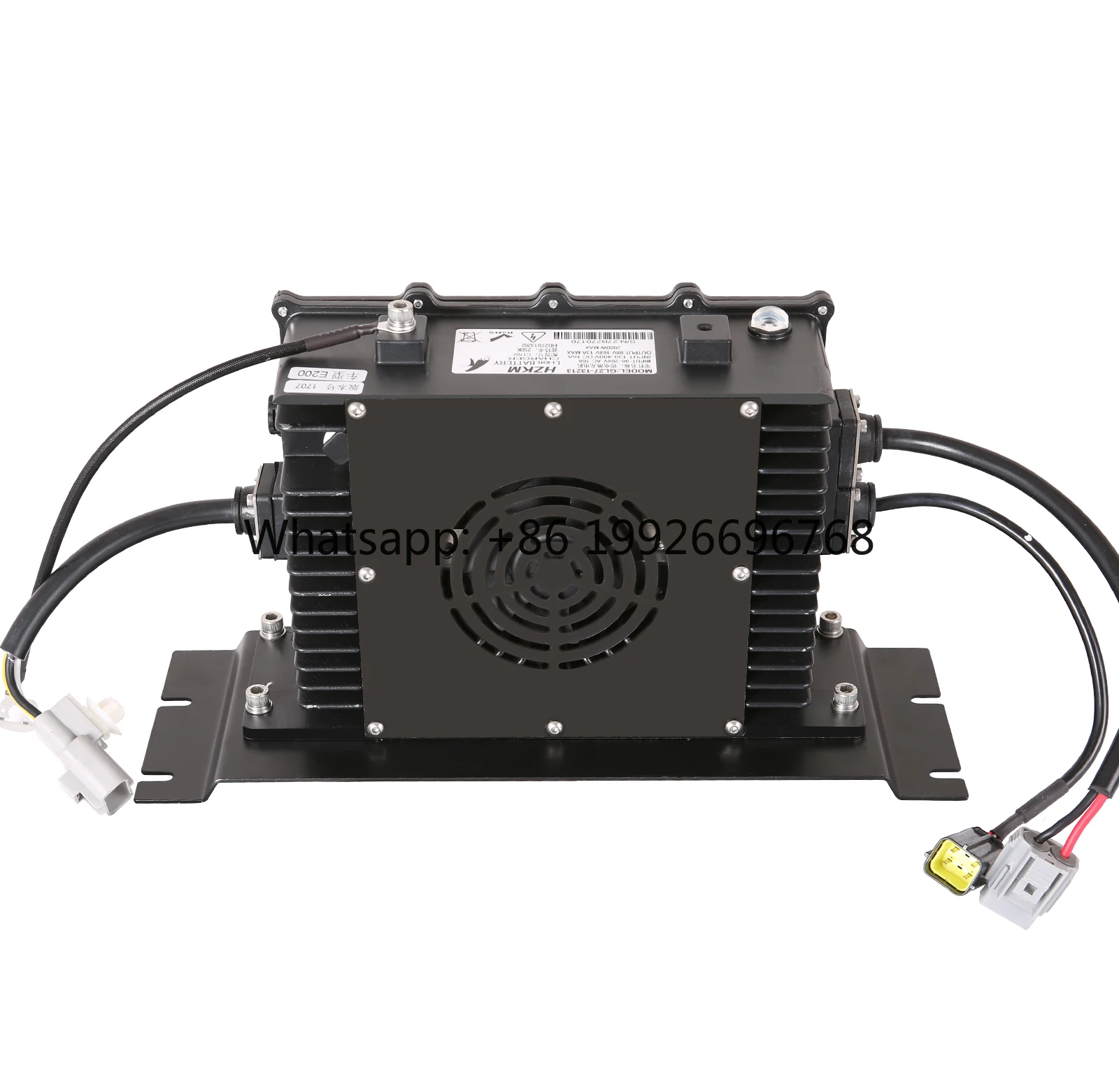 

2kw 2000w OBC Charger on Board Charger Lithium Battery Forklift Cleaning Car Waterproof 47-63Hz IPX6 Fan Cooling