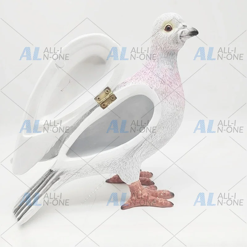 Creative Pigeon Clutch Bag, Funny 3D Simulation Pigeon Shape Handbag, Multi-functional Storage Bag Home Decor Ornament