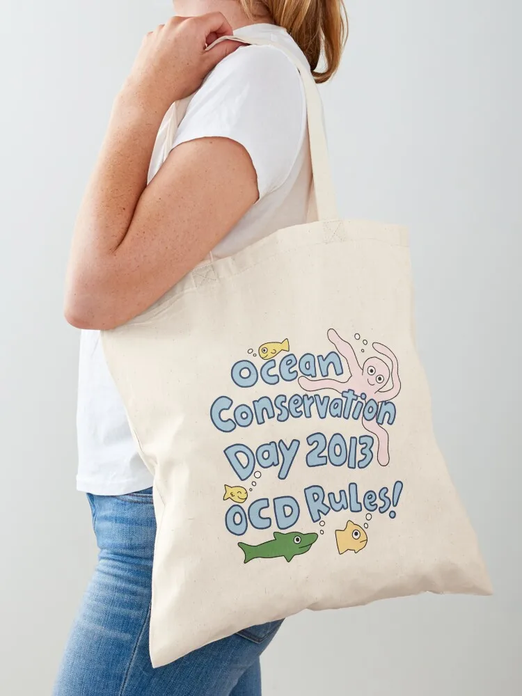 

New Girl OCD Rules Tote Bag Big bag large size bags Beach bag Cloth