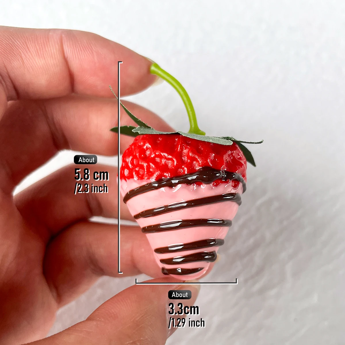 الفراولة الحمراء الاصطناعية البلاستيكية وهمية محاكاة نابضة بالحياة واقعية الفراولة الفواكه الاصطناعية الديكور التصوير الدعامة #6