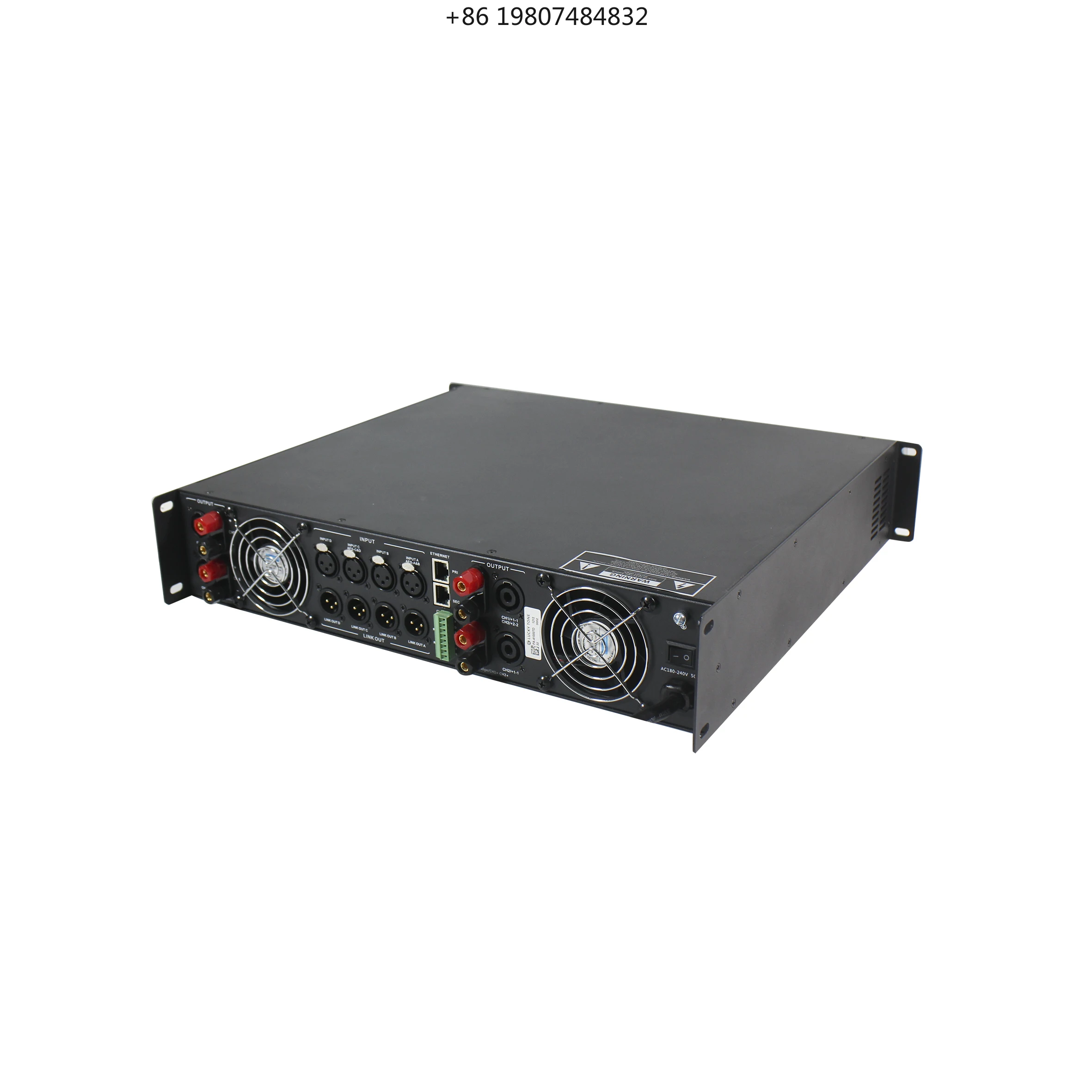 Aliexpress V 4x2000W Class D DSP Amplifier Module 70V/100V Line Output for High Power PA Systems