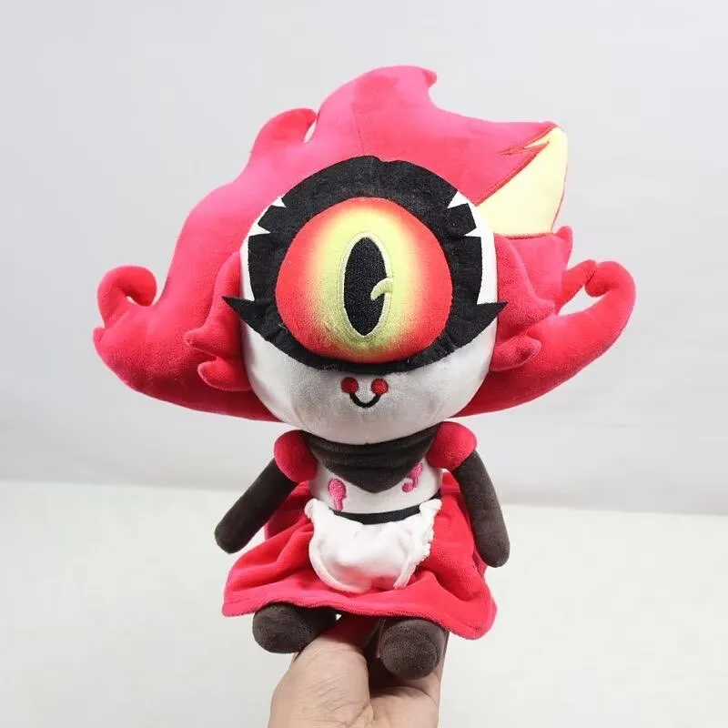 Funny Hazbin Niffty Plush Toys Game Hotel Niffty Clown Stuffed Doll Fans Birthday Christmas Gifts Doll Party Decoration Collect