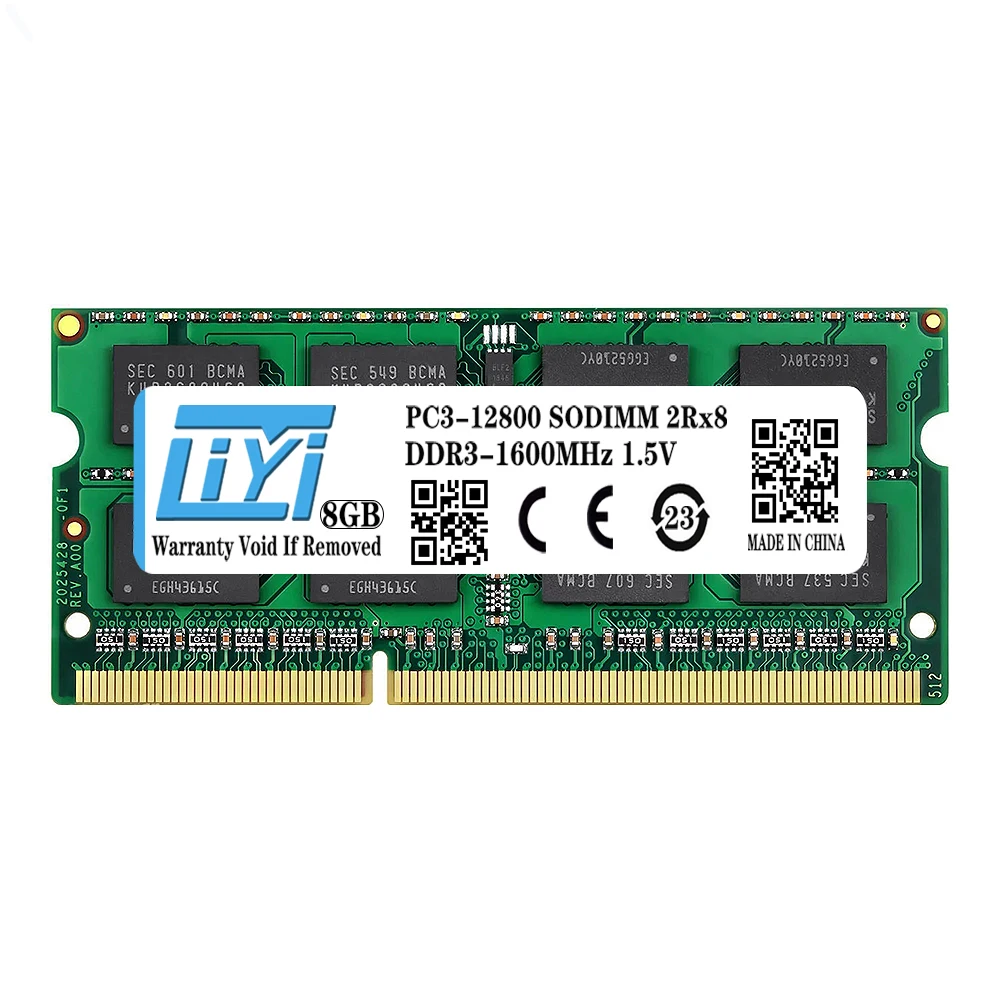 

Memoria RAM DDR3 4GB 8GB 16GB 1066 1333 1600 mhz Sodimm 1.5V PC3 8500 10600 12800 Notebook Laptop Memory ddr3 ram 8 gb 1600 mhz