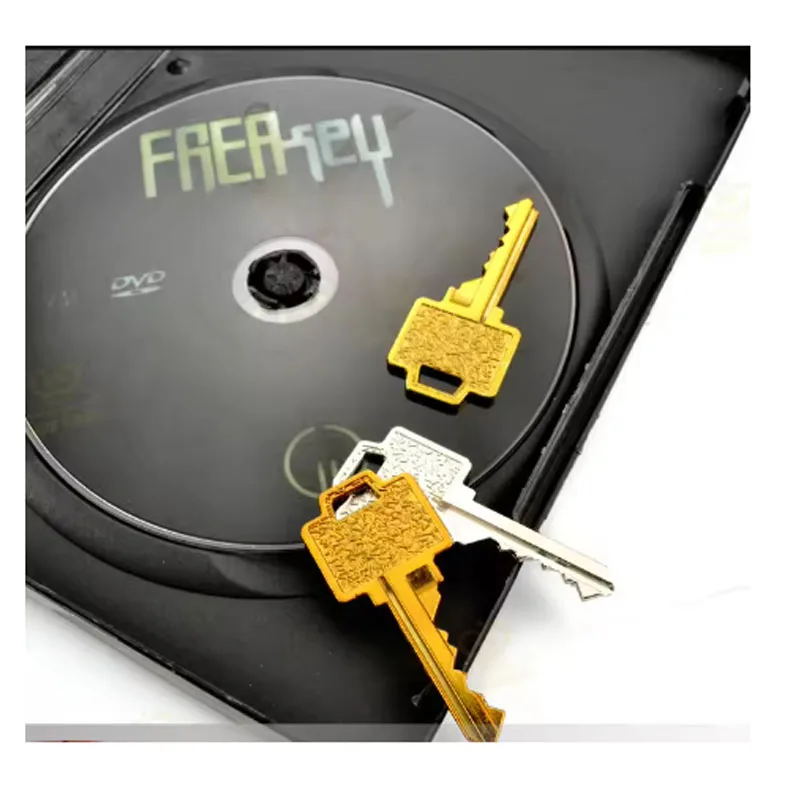 

FreaKey By Gregory Wilson Magic Tricks Key Close Up Stage Tools Mentalism Magician Key Ghost