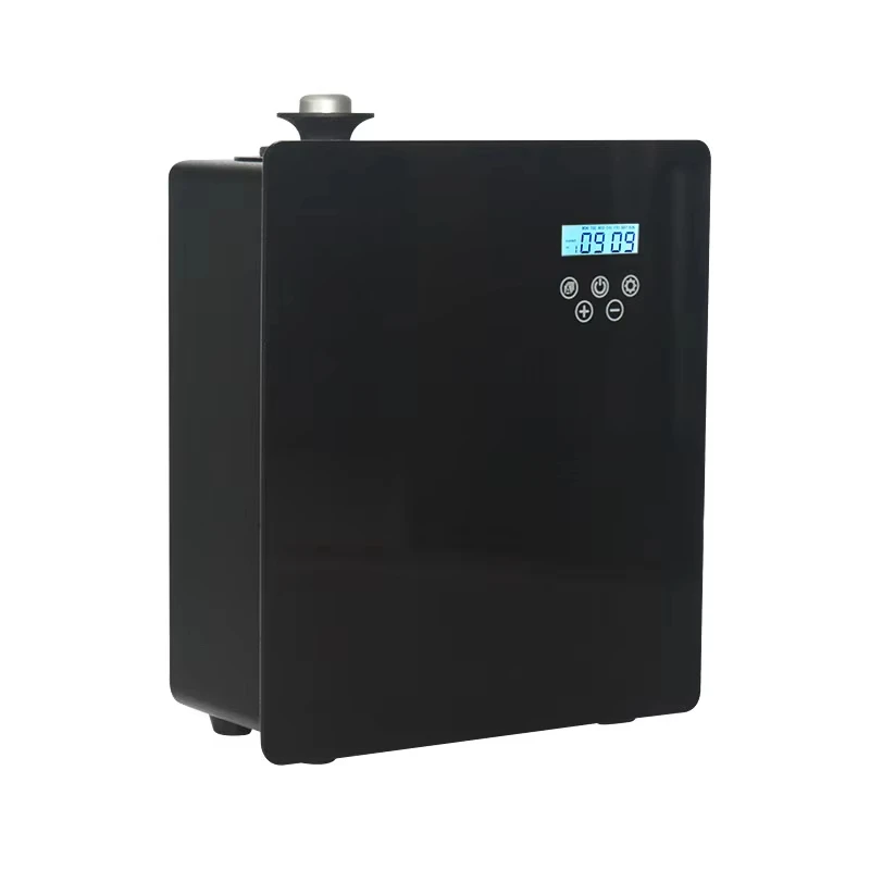 Hotel Room Fragrance Diffuser Waterless Aromatherapy Bluetooth WIFI Control HVAC Scent Diffuser Wall Mounted Machine