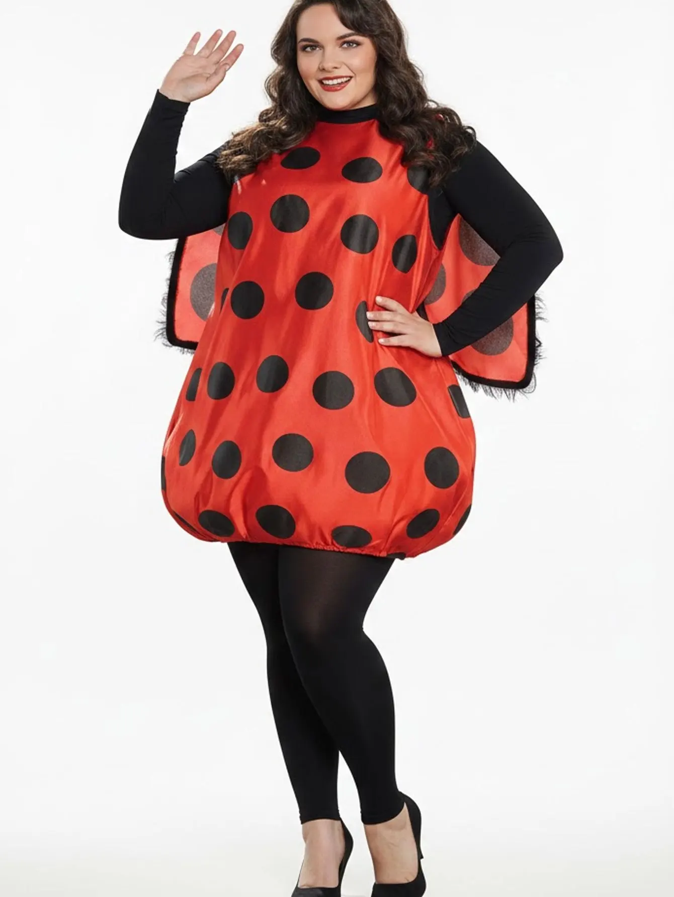 Ladybug Bumblebee Costume Set Cosplay Party Carnival Outfit Costumes for Cosplay Insect Fancy Dress Outfit for New Year Parties