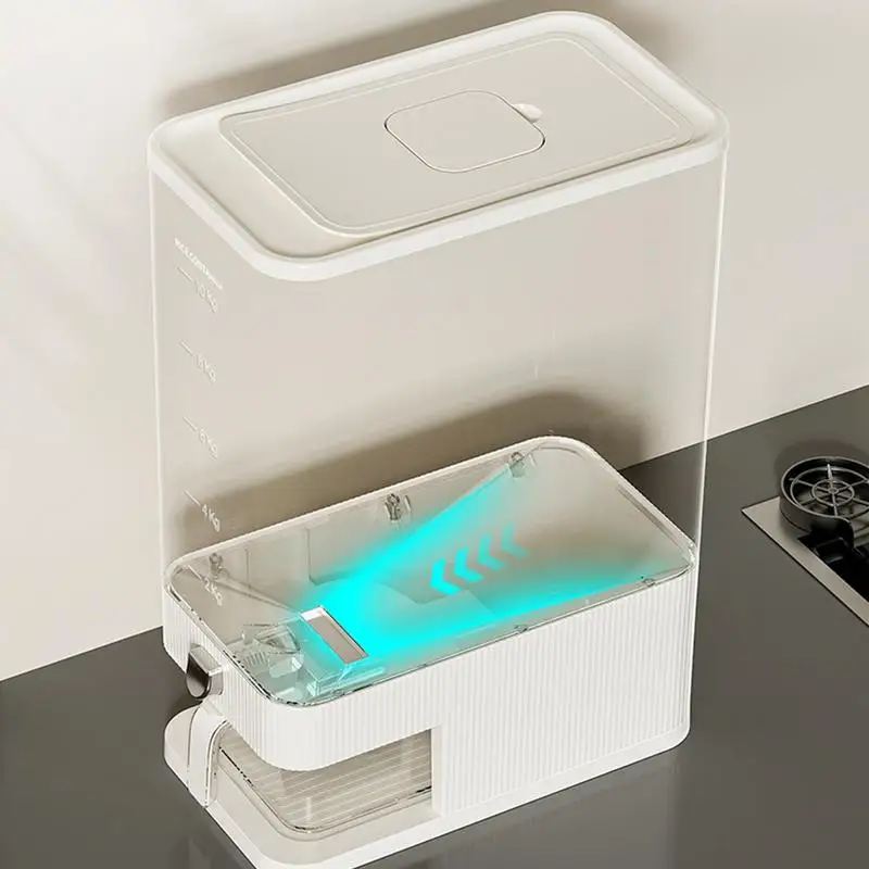 5/10 KG New High-End Press Rice Bucket Rice Dispenser Holder Household Food-Grade Rice Box  Dry Food Storage Containers Rice Bin