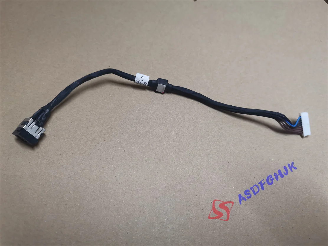 Used DC In Power Jack Charging Port Connector Socket Cable Precision M4800 M6800 058GPD DC30100OG00 58GPD  TESED OK