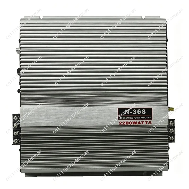 N-368 Two-channel Two-channel Car Audio Fever Power Amplifier Car Subwoofer 2-channel 2200W Amplifier