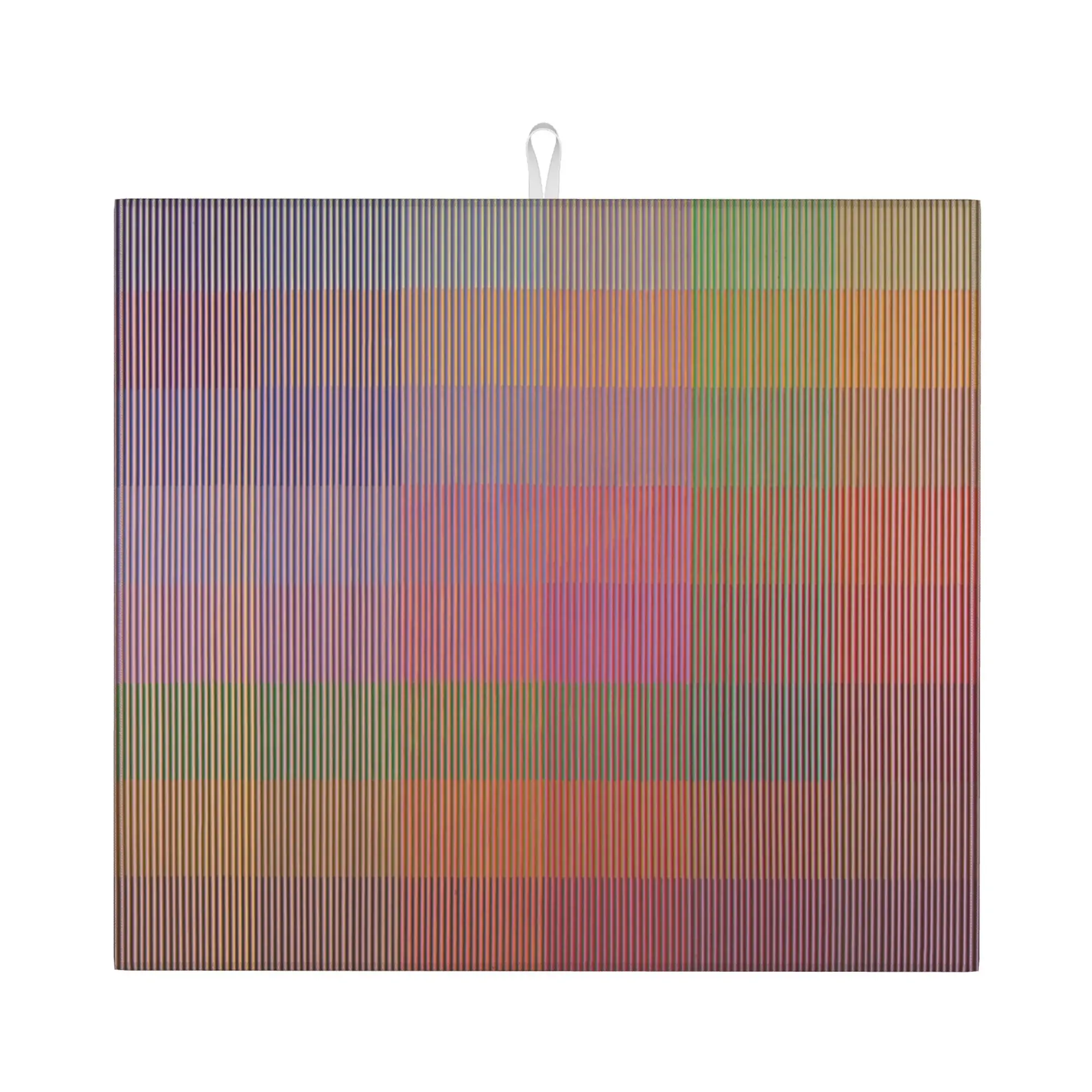Carlos Cruz Diez Non‑Slip Waterproof Absorbent Barware Tableware Oil Proof Reusable Physichromie Bathroom Drying Mat For Kitchen