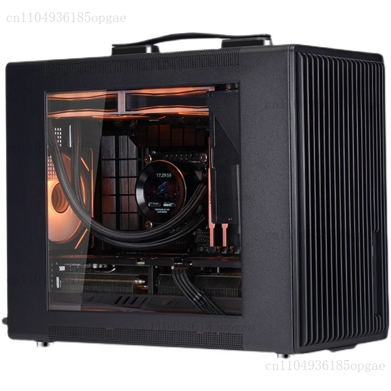 

S1 настольный компьютер с черной ручкой, небольшое шасси 240, длинная основная плата видеокарты холодного ряда