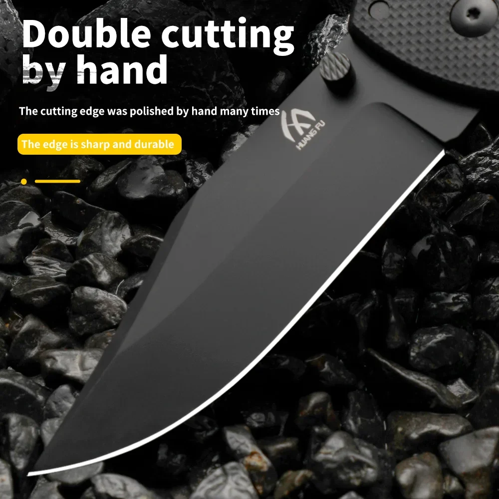 High quality multifunctional folding knife - survival knife for outdoor camping, hunting, and emergency situations, men\'s gift