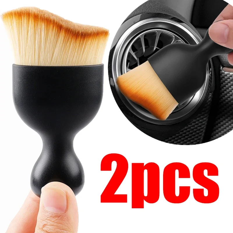 

Universal Car Arc Detail Brush Europe and The United States Mini Compact Design Convenient Dusting Brushes Automotive Accessory