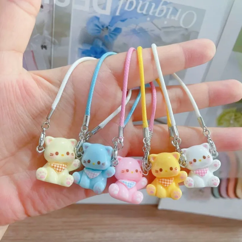 

Clothes Accessories For Labubu 15 Cm 17 Cm Dolls 1st To 3rd Generation Accessories Waving Cat Pendant Hanging Neck Bag