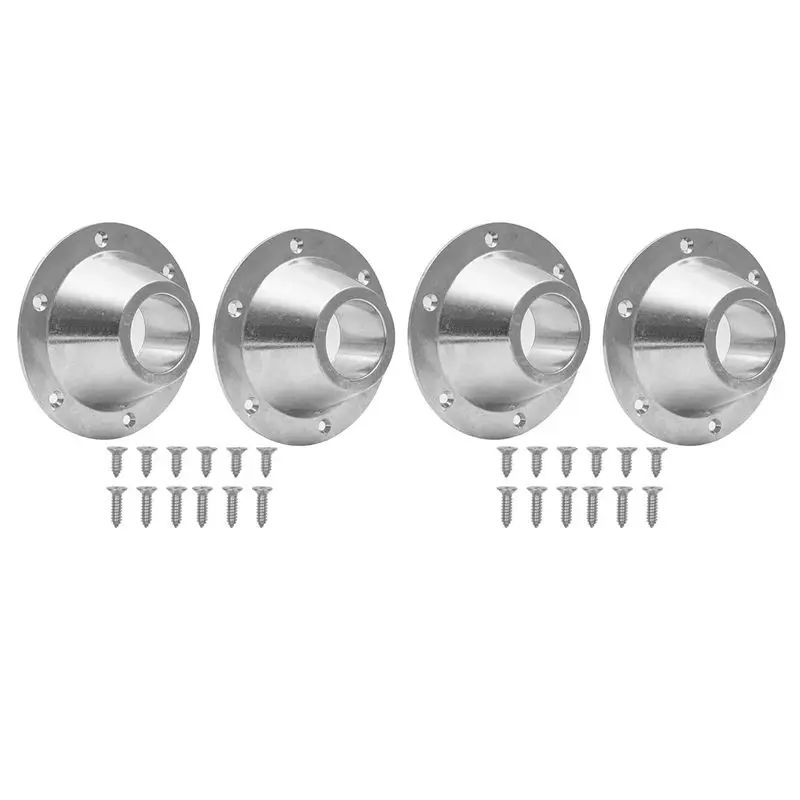 Classy-4X RV Table Base Aluminum Pedestal Table And Floor Mounting Base With 12 Mounting Holes And Screw