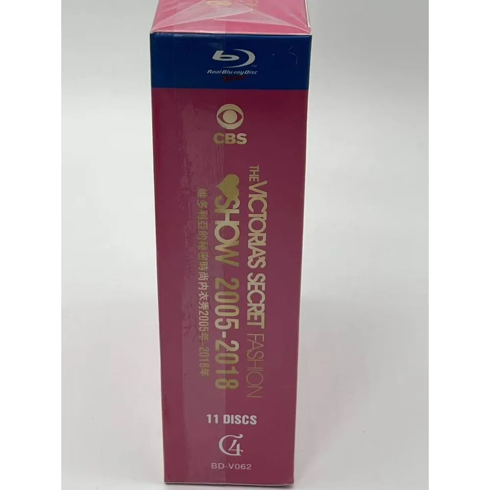 Brand New BD Blu-ray High Definition Victoria's Secret Fashion Show 2005–2018 11-Disc Set