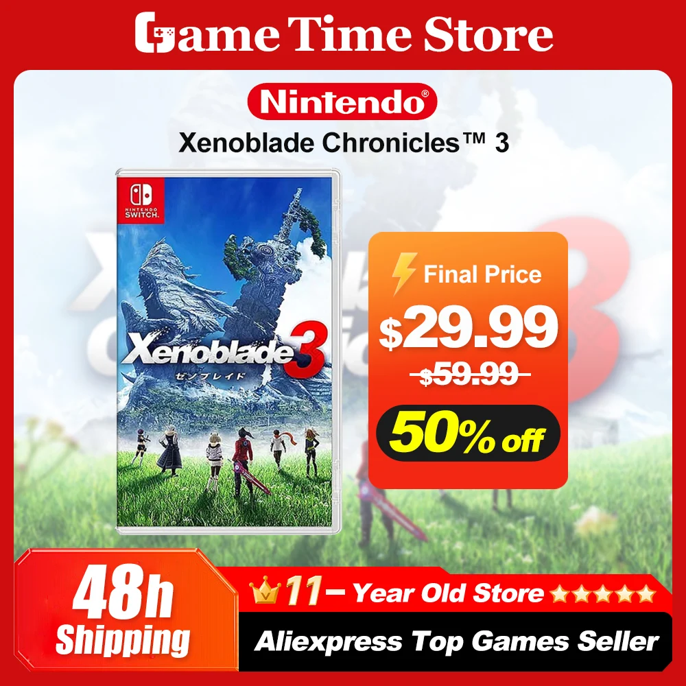 Xenoblade Chronicles 3 Nintendo Switch игры, 100% официальная игра, карточка для ролевых игр, жанр для Switch OLED Lite, игровая консоль