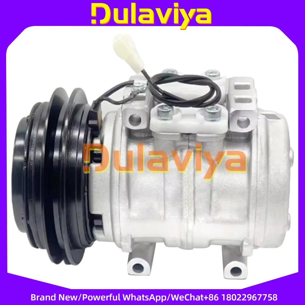 

NEW 10P15C AC COMPRESSOR 24V FOR Toyota Land Cruiser 88320-60191 8832060191 047200-4810 047200-6480