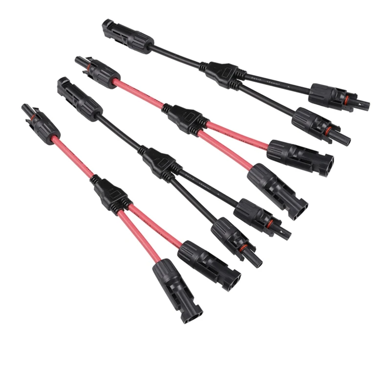 Y Branch Plug 1 To 2 Parallel Connection Solar Connector Photovoltaic Panel Adaptor Of Battery Plate Assembly Group Line