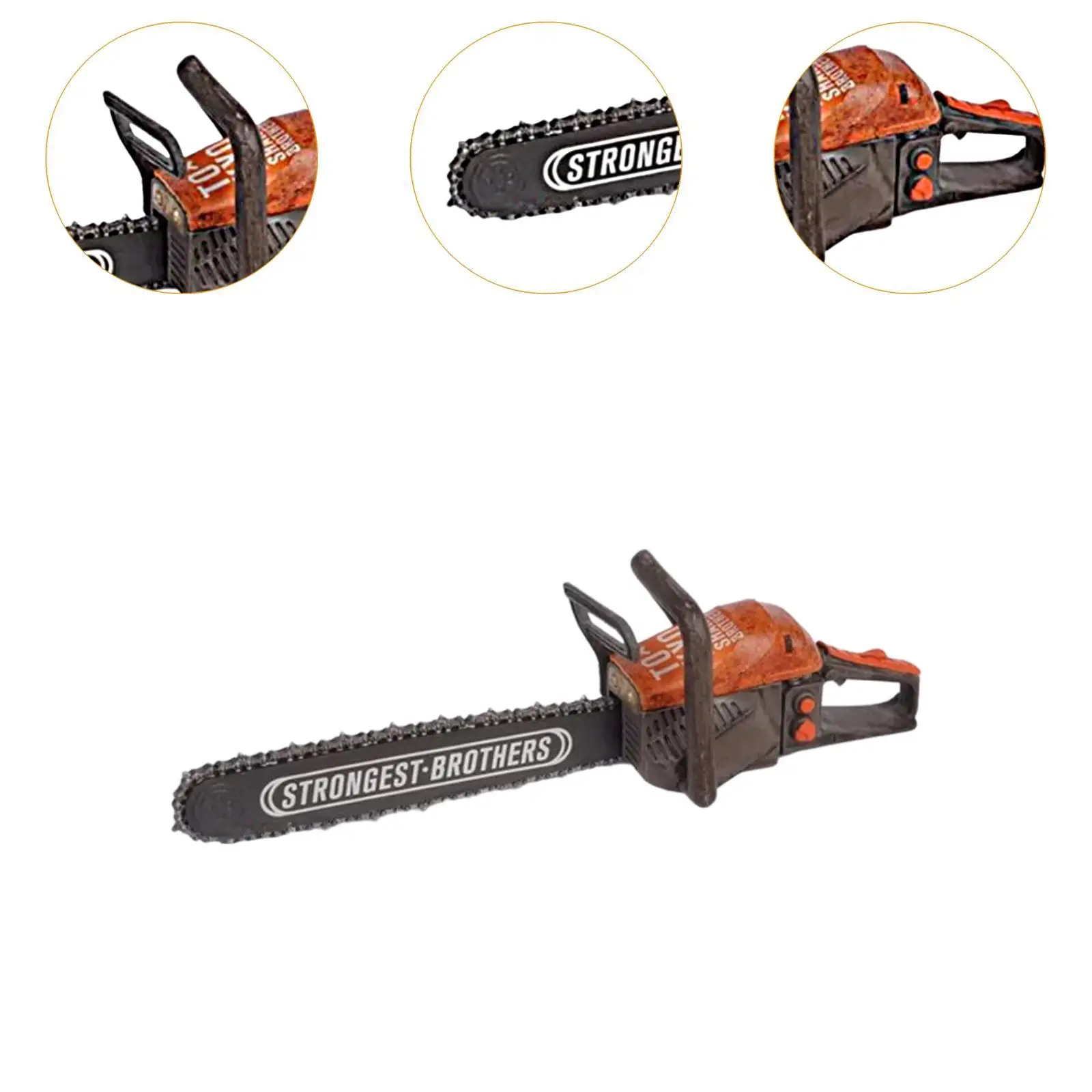 Modèle de tronçonneuse à l'échelle 1/6 pour scène d'action de figurine de mode Sodier de 12 pouces